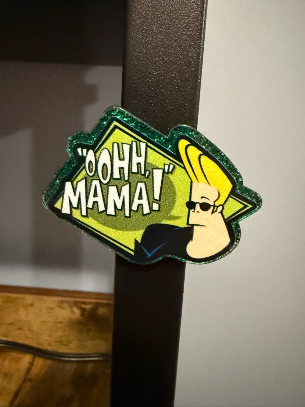 Johnny Bravo Acrylic Magnet